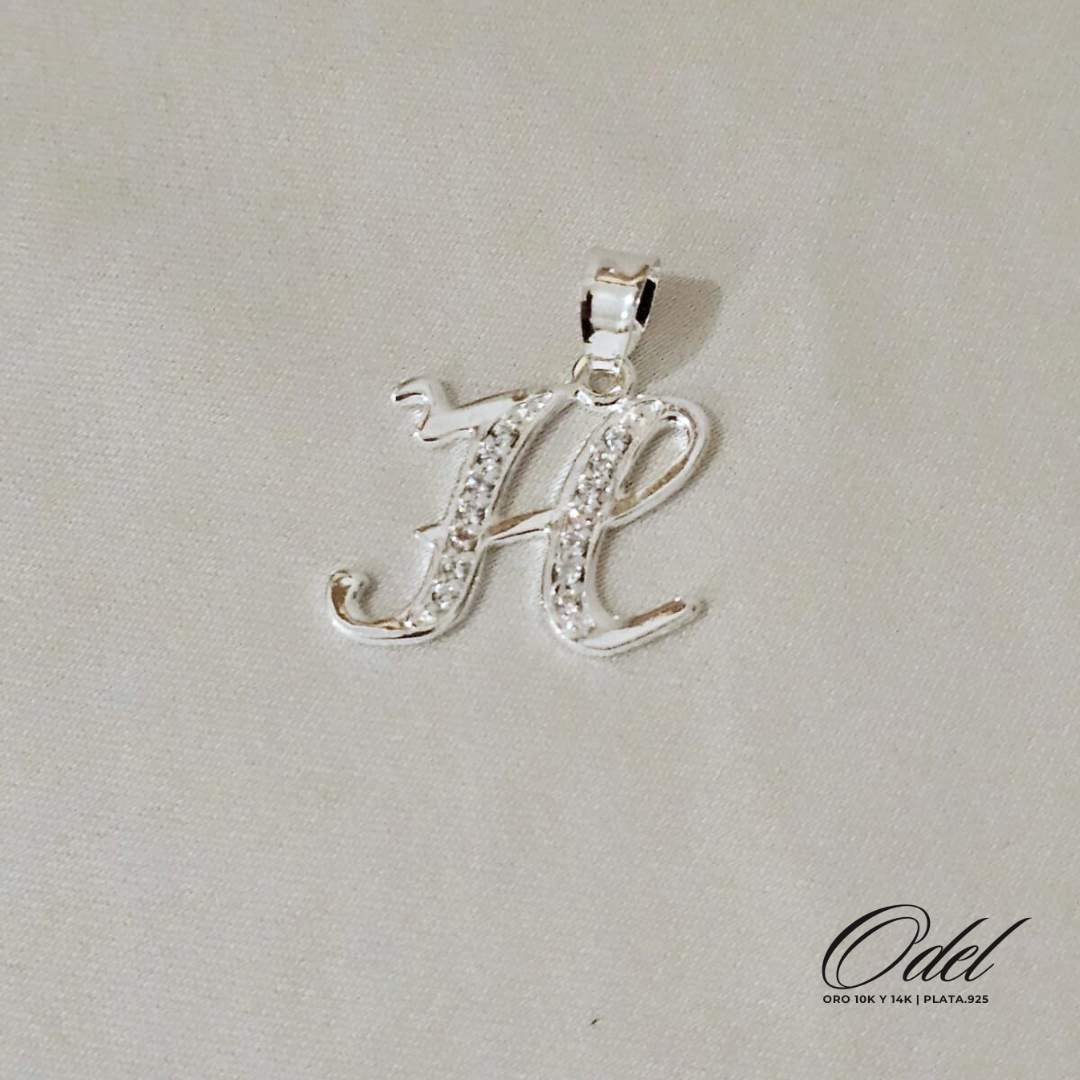 Letras Cursivas Dije Plata .925