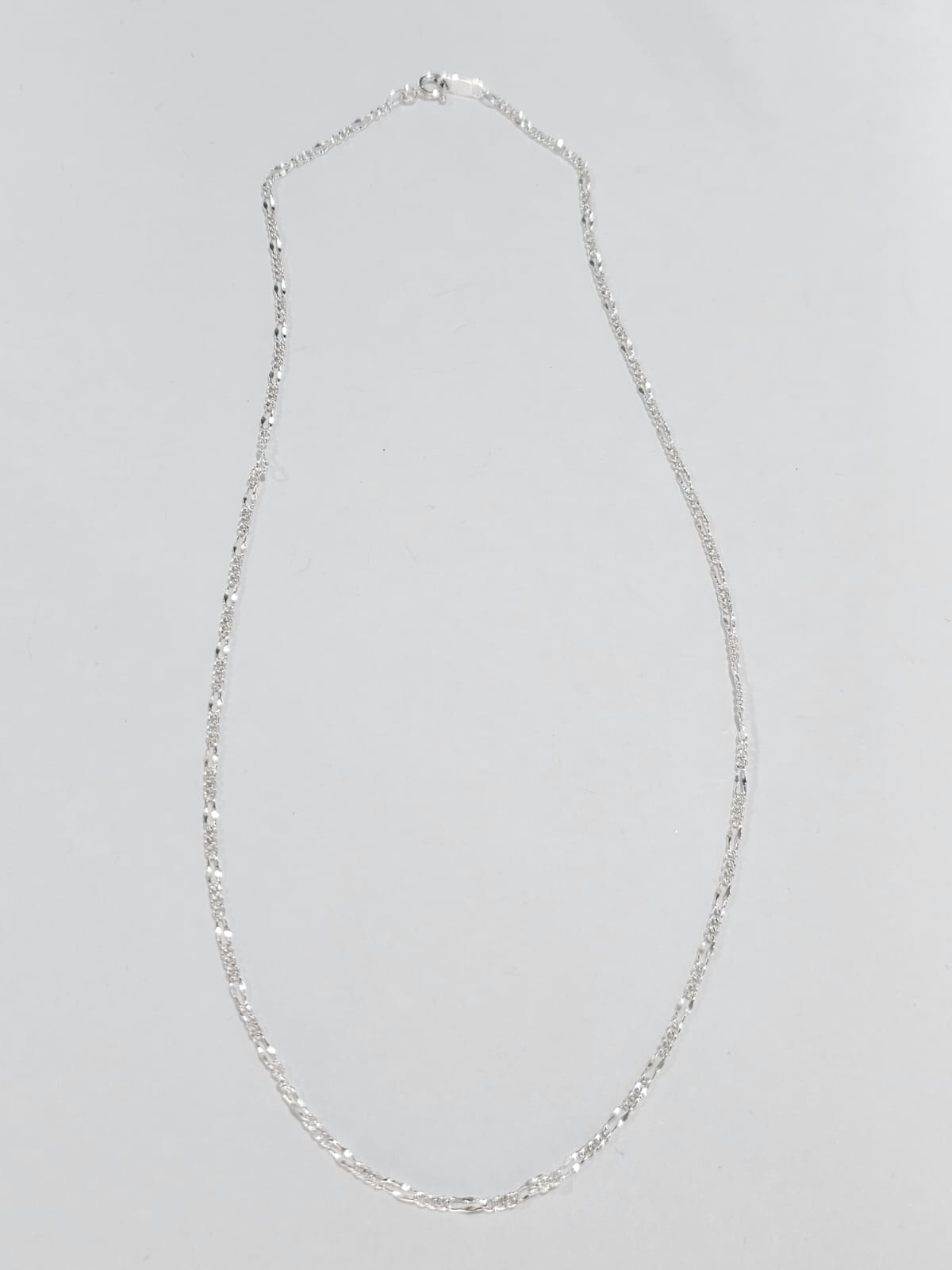 Cadena tipo Cartier delgada en plata .925 - 45cm