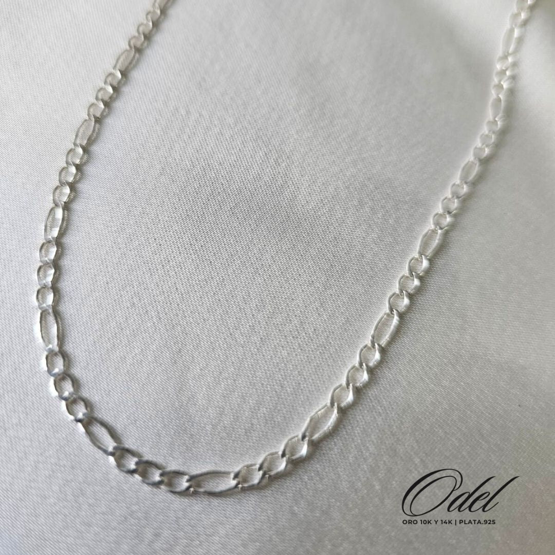 Cadena tipo Cartier en plata .925 – 55 cm x 3 mm, ideal para dijes
