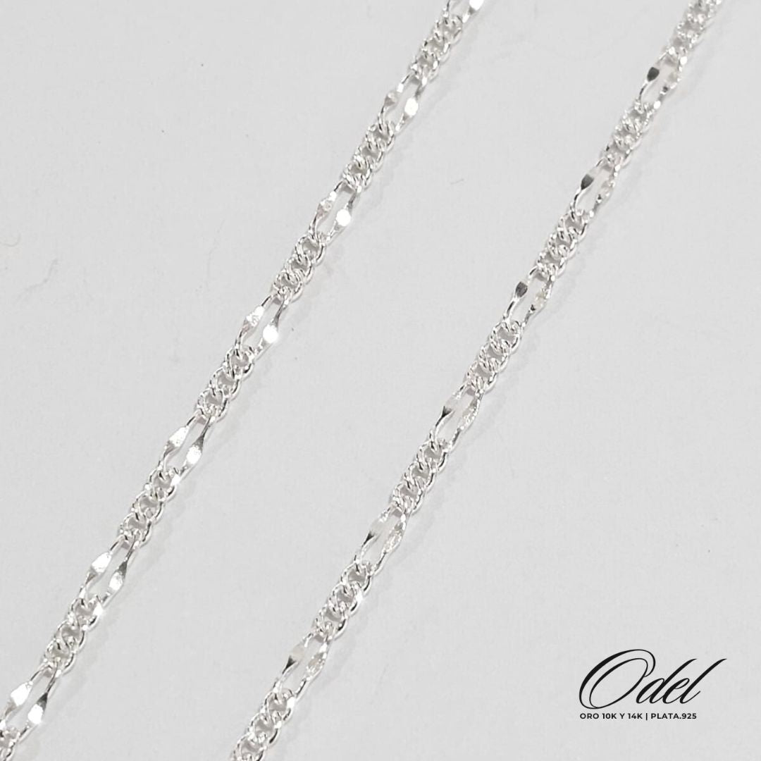 Cadena tipo Cartier delgada en plata .925 - 45cm