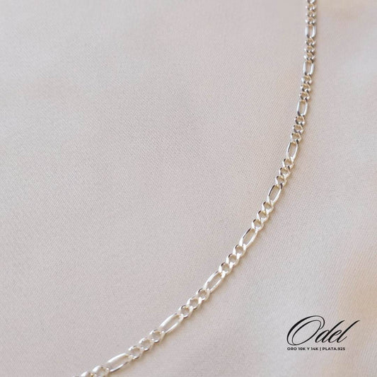 Cadena tipo Cartier en plata .925 – 60 cm clásica y versátil