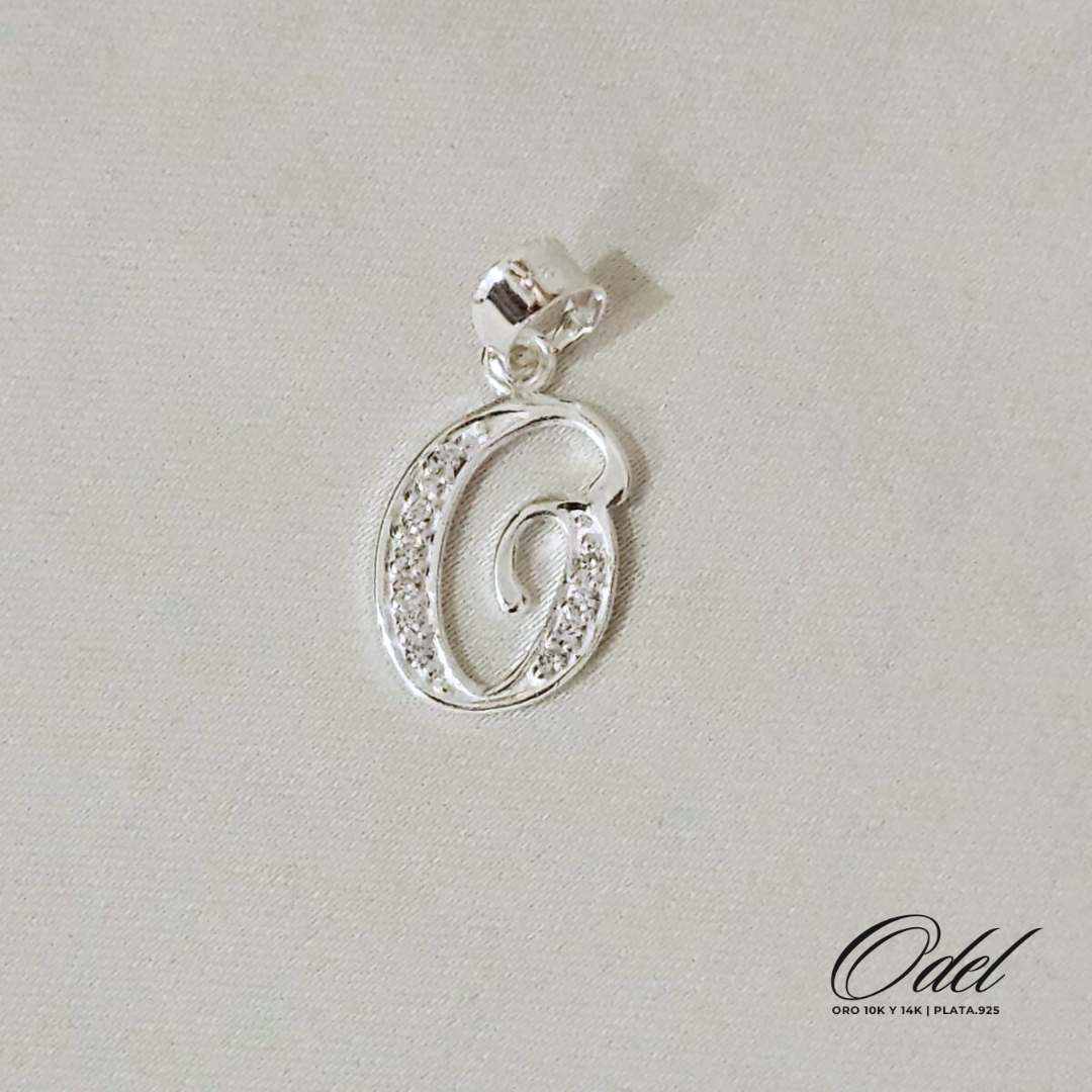 Letras Cursivas Dije Plata .925