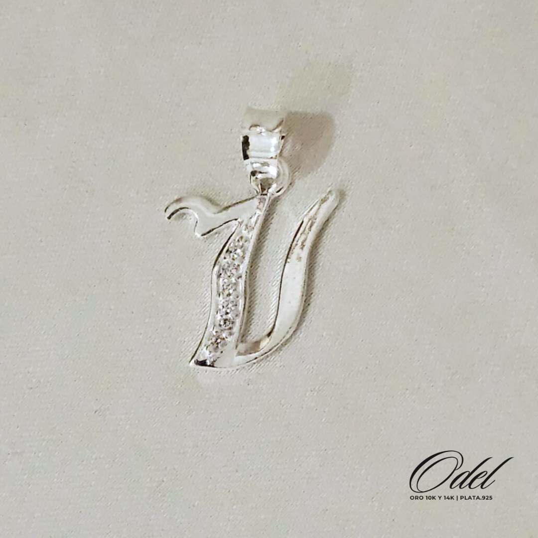 Letras Cursivas Dije Plata .925
