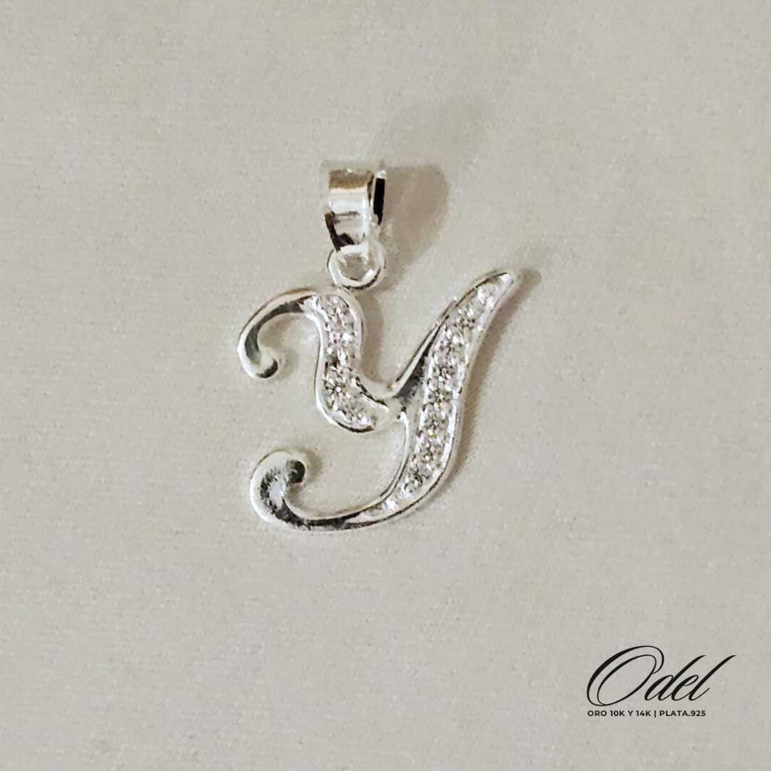 Letras Cursivas Dije Plata .925