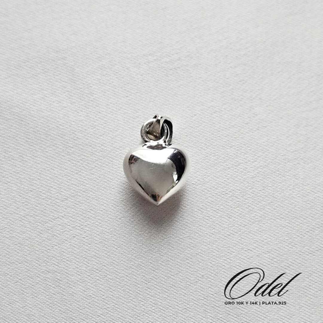 Dije de corazón en plata .925 – delicado y romántico