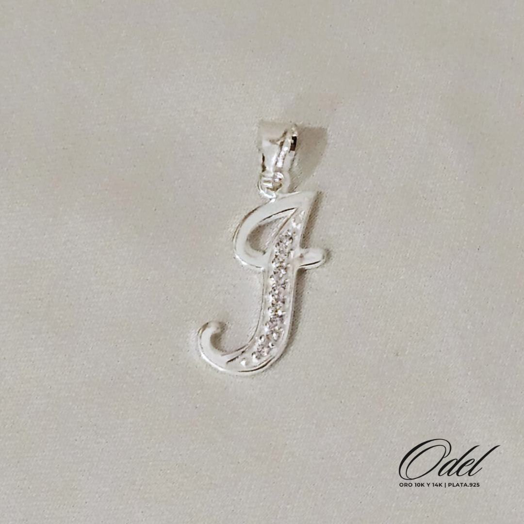 Letras Cursivas Dije Plata .925