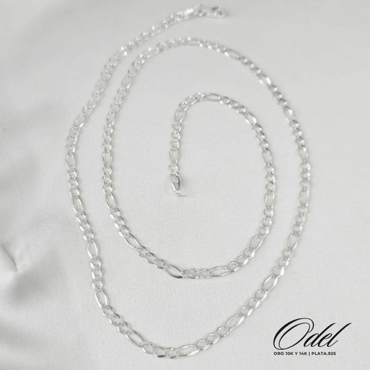 Cadena tipo Cartier 70cm - Plata .925