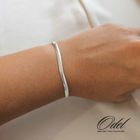 Pulsera Plata .925 - Panza de víbora