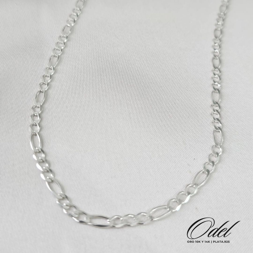 Cadena tipo Cartier 70cm - Plata .925