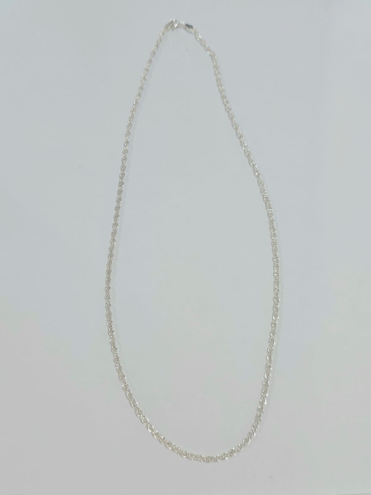 Cadena torsal en plata .925 – 50 cm